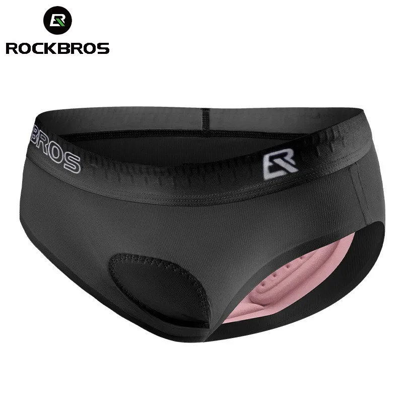 Cycling Commute Pants - ROCKBROS レディース MTB パッド入りサイクリング下着耐衝撃バイクショーツクッション付き通気性スポーツタイツ自転車通勤用