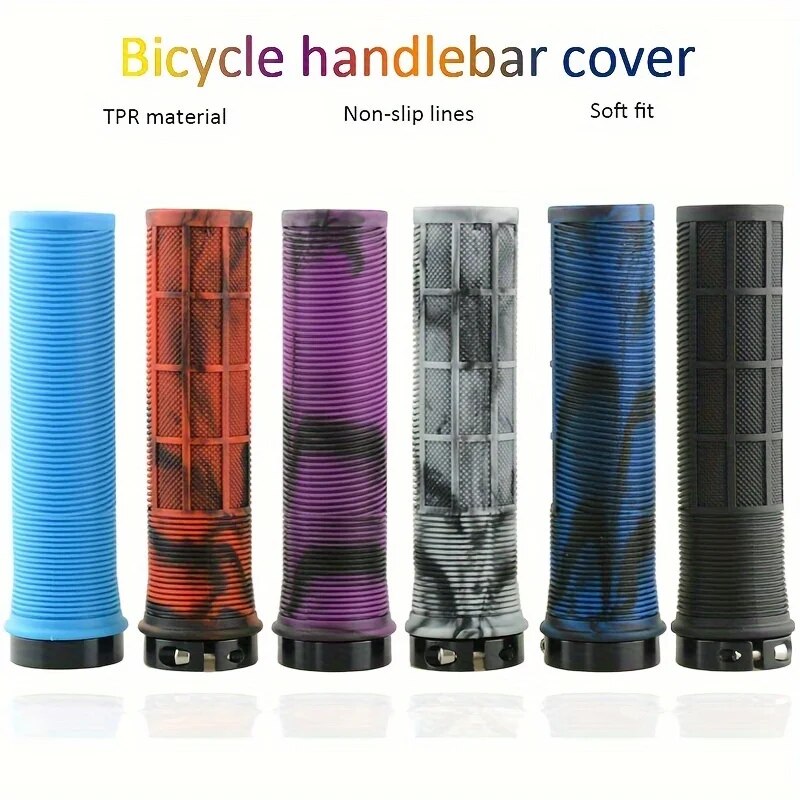 Commuter Bike Lock - Tpr-自転車ハンドルバー用ロック,アルミニウム合金,滑り止め,マウンテンバイク用