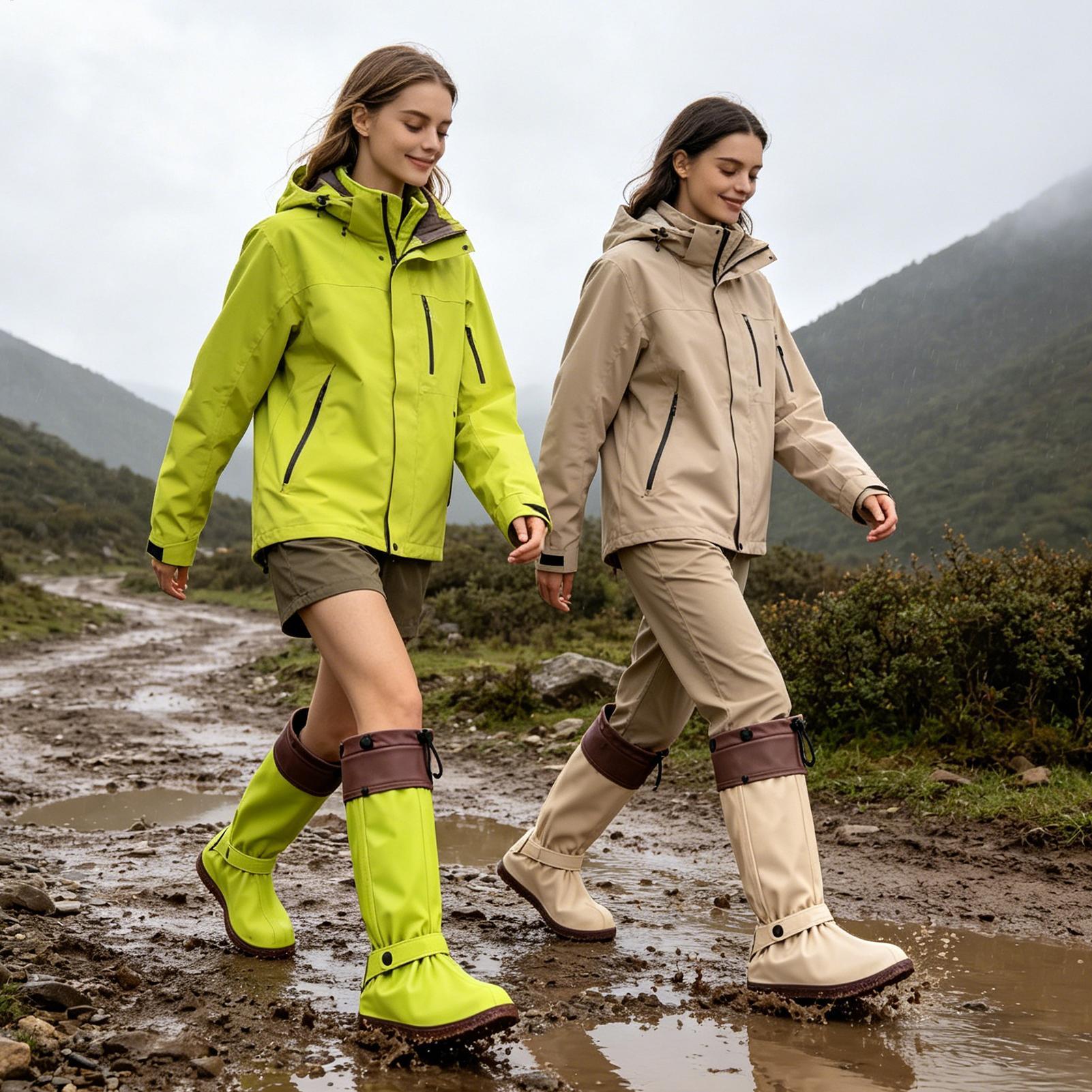 防水シューズカバー、ジッパー付き、再利用可能、滑り止め加工、 - Cycling Commute Shoes のレビューと価格