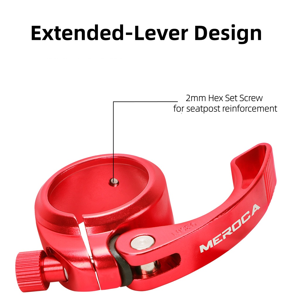 MEROCA 軽量クイックリリース式シートポストクランプ 4 - Commuter Bike Lock のレビューと価格