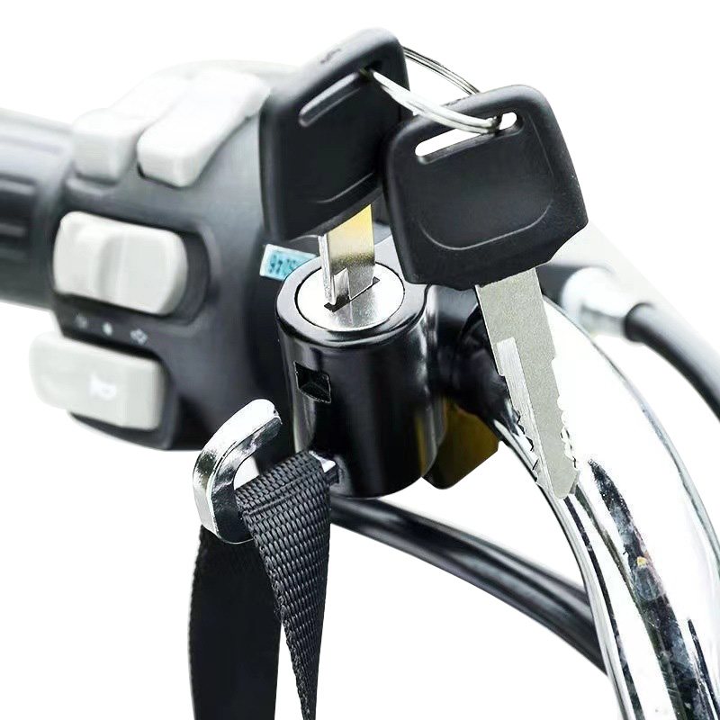 ユニバーサルオートバイヘルメットロック盗難防止固定ロック金属 - Commuter Bike Lock のレビューと価格