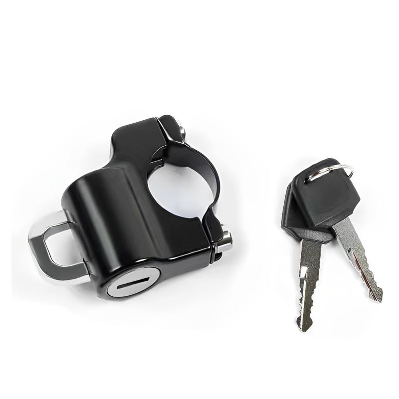 ユニバーサルオートバイヘルメットロック盗難防止固定ロック金属 - Commuter Bike Lock のレビューと価格