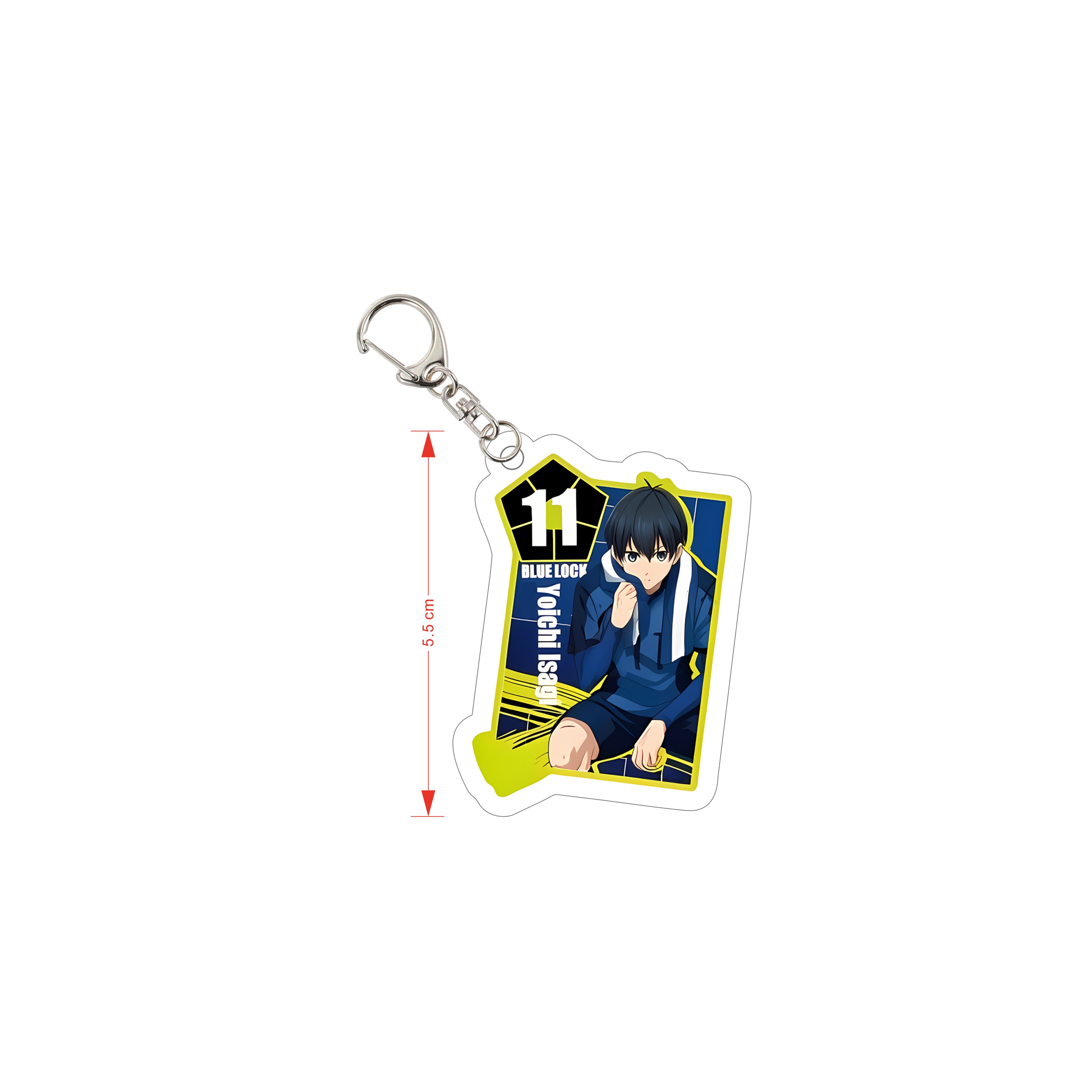 フットボールアニメ ブルーロック アクリルキーホルダー 6C - Chain Lock Combination のレビューと価格