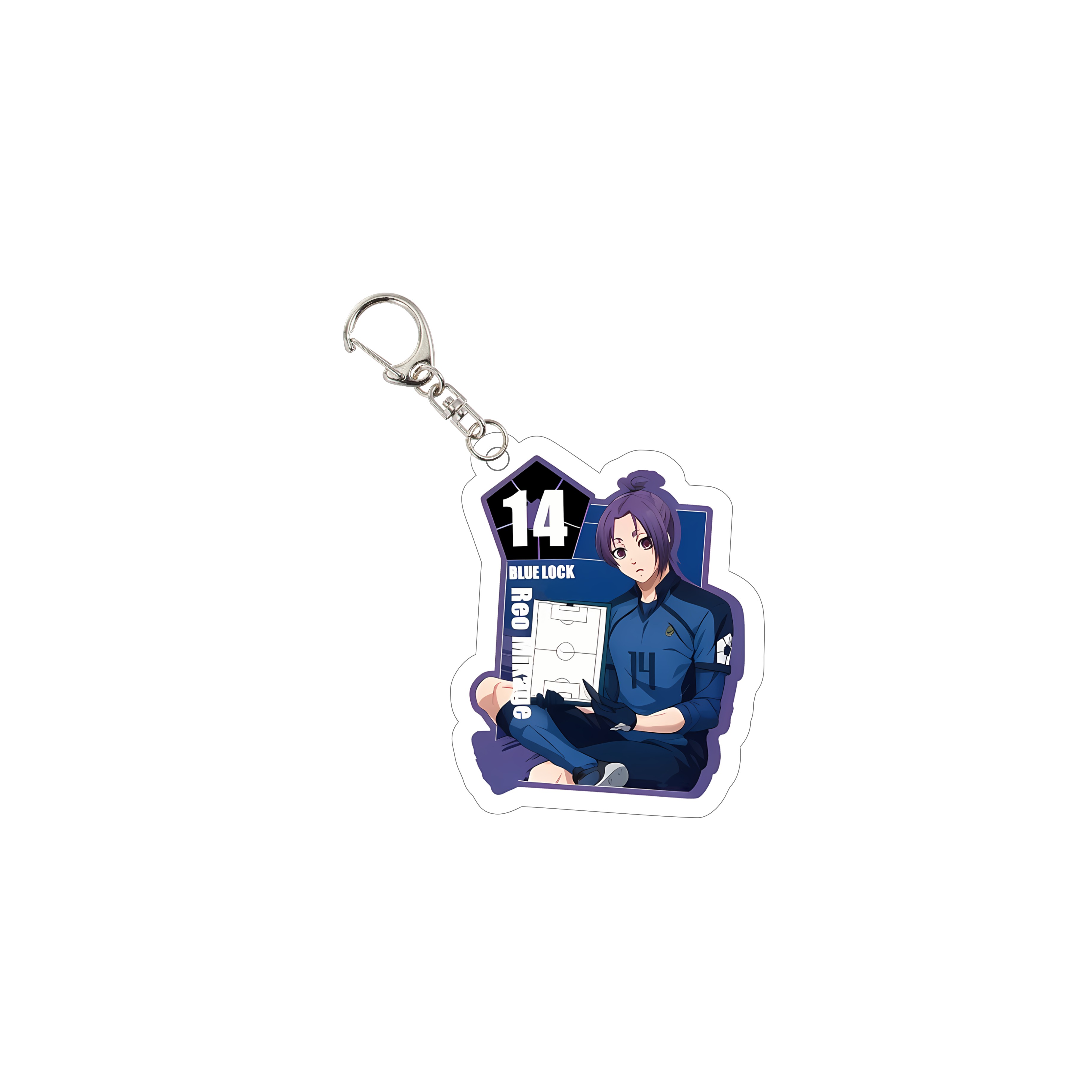 フットボールアニメ ブルーロック アクリルキーホルダー 6C - Chain Lock Combination のレビューと価格
