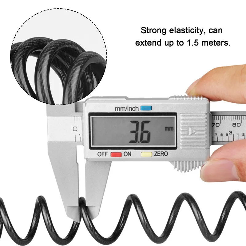 オートバイ自転車盗難防止チェーン 4 桁パスワードコンビネー - Chain Lock Combination のレビューと価格