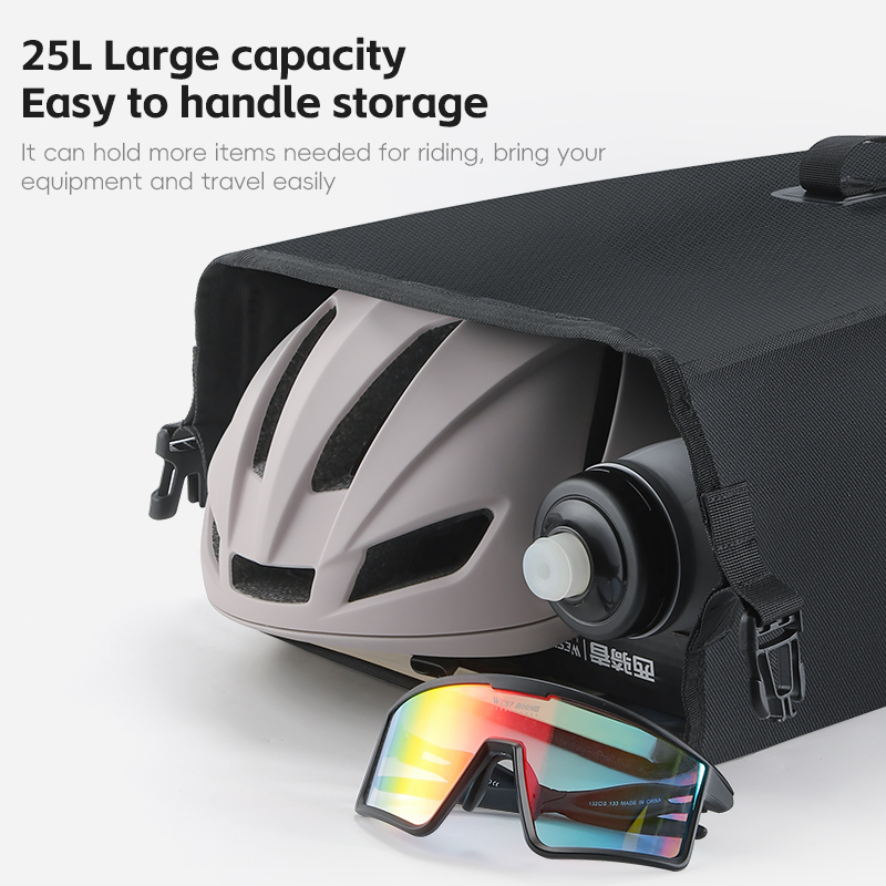 WEST BIKING 25L 防水自転車用パニアバッグ 5 - Panniers Waterproof Rear のレビューと価格