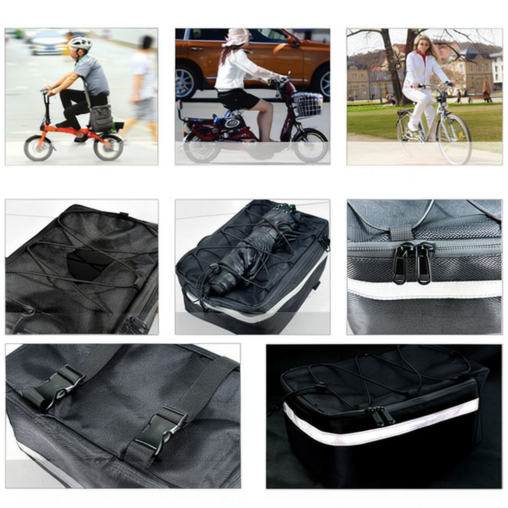 大容量で防水性に優れた自転車用リアバッグ。耐久性があり、サイ - Cycling Commute Essentials のレビューと価格