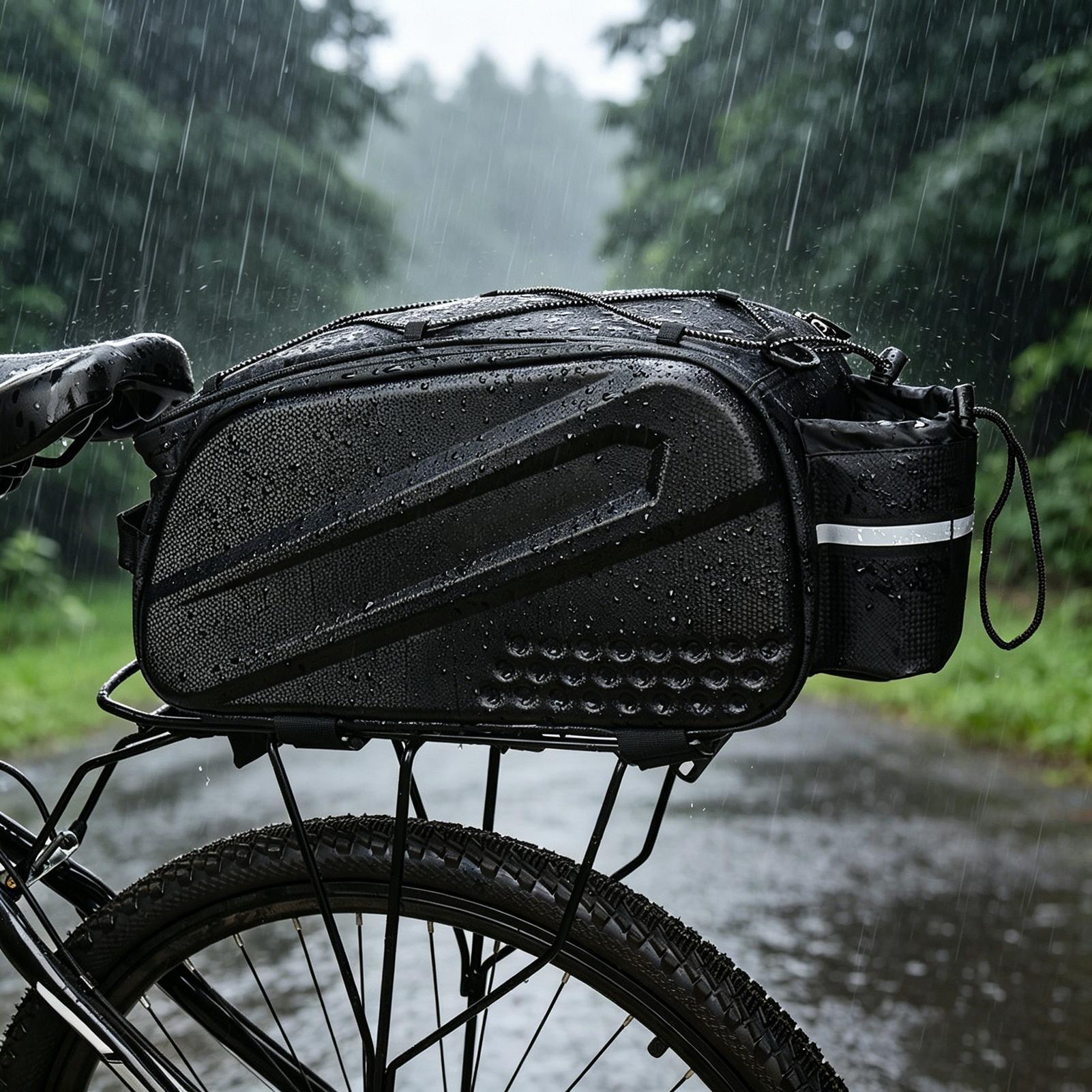 リアバイクバッグ 10L 防水キャリアパニアバイク収納サドル - Panniers Waterproof Rear のレビューと価格