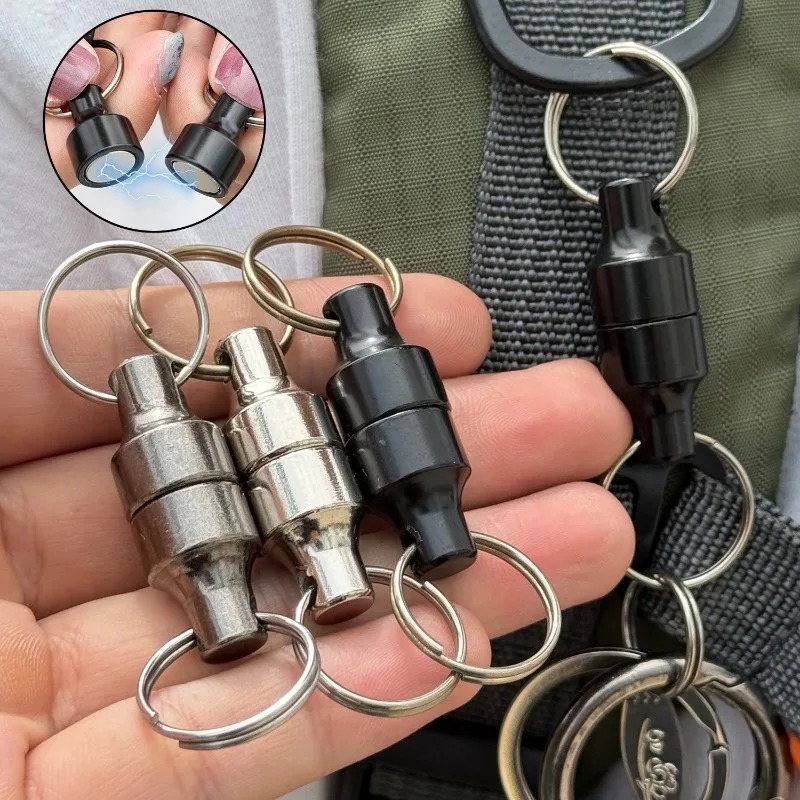 2/20x 分離式キーリング 強力マグネットキーチェーン 磁 - Chain Lock Combination のレビューと価格
